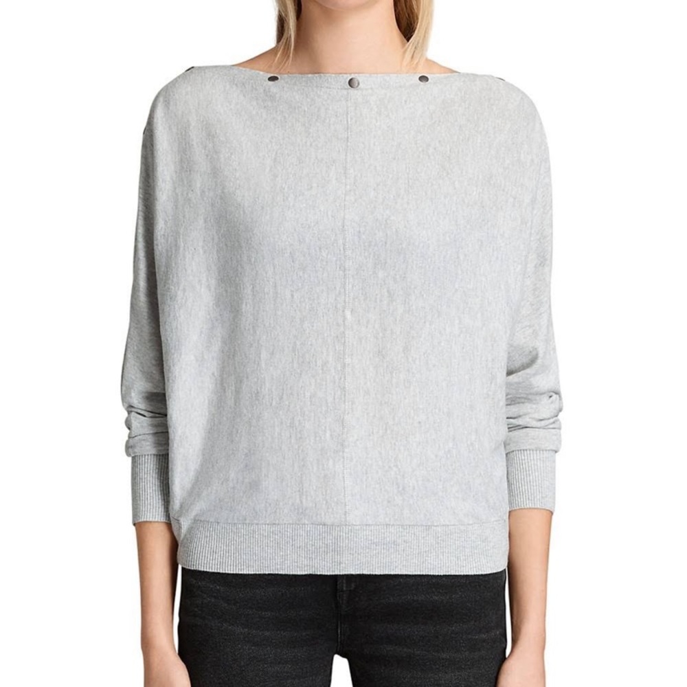 AllSaints Elle Sweater Light Blue